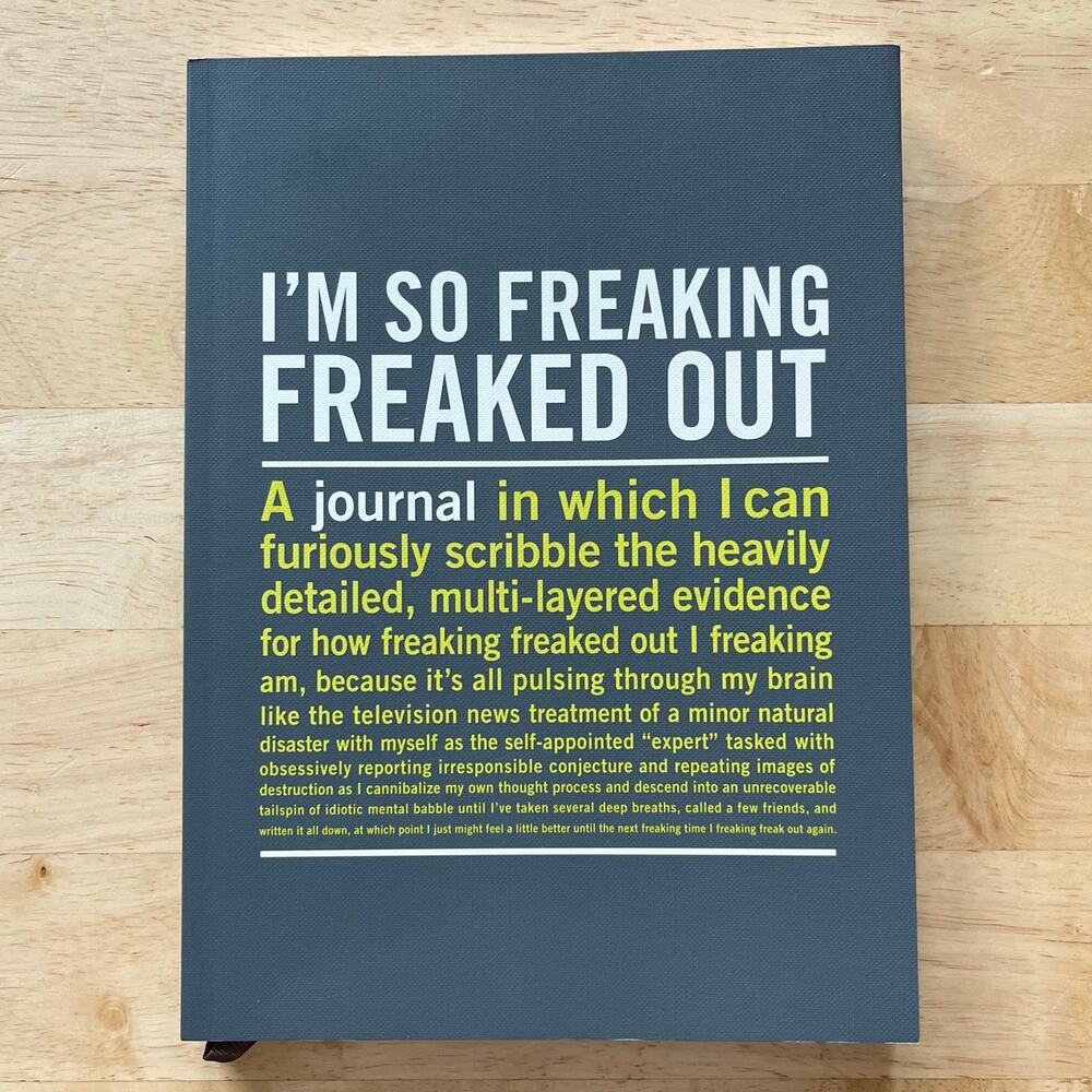 Knock Knock I'm So Freaking Freaked Out Inner Truth Journal
